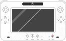 The gamepad for a WiiU